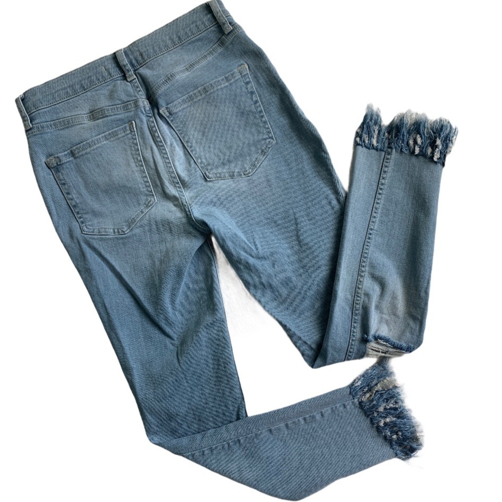 Free People Great Heights distressed ankle jeans size 27 - Picture 6 of 11